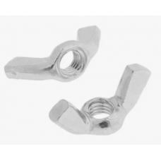 Гайка барашковая, оцинкованная  М 5 DIN 315