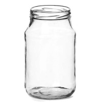 Банка стеклянная винтовая Камышин В82, 0,95 л Банка стеклянная винтовая Камышин В82, 0,95 л