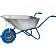 Тачка садово-строител.,ЗУБР 1-колесная, 90л, 180кг