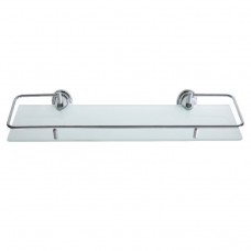 Полка стеклянная прямоугол. с огран. L1507-1