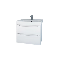 ЭЛИЗА 60 № 101 арт. 115 (тумба+раковина Q60) 60*48 белая
