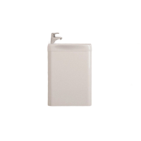 BIO40 (Тумба+раковина BIO 40) подвесн., белая