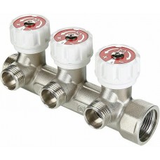 Коллектор регул. 3/4"х3 вых.  1/2" VTc.570 VALTEC