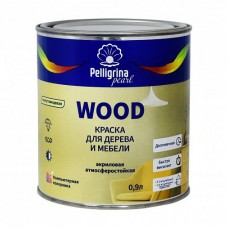 Краска акрил. WOOD д/дерева и мебели 0,9 л БАЗА А "Пеллигрина Жемчуг"