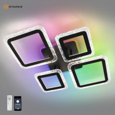 Светильник-люстра Estares OVAL ICE RGB 5S75W Черная