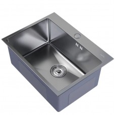 Мойка  60х45 (3,0) вып 3 1/2  MIXLINE PRO 22см с сиф сатин нано