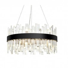 Светильник ElegantLight DZN-8180 BLACK/ЧЕРНЫЙ D600/H1200/1/LED/40+40W ASK