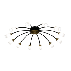 Светильник SAPFIR SPFD-9473 Черный\Бронза/Black\Bronze/D900/H200/12/G9/120W/без лампArach