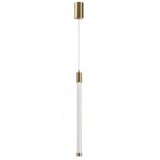 Светильник DZN-11175 БРОНЗА D25*400/H2500/1/LED/5W/4000K с линейным рисунком CELERY 23-11
