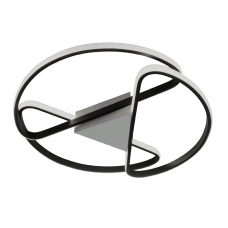 Св-к-люстра Estares CALLISTRA 80W(8000Lm) чер/бел. 2K-4K-6K 500x75 пульт ДУ IP20