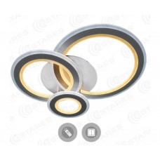 Светильник св/д Estares Triplex Round R 108W Белый+ пульт (10000lm) 2K-4K-6K IP44