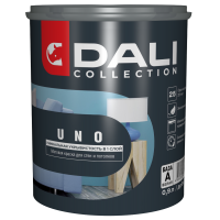 Краска д/стен и потолков Dali Collection UNO База А  0,9 л.