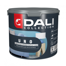 Краска д/стен и потолков Dali Collection UNO База А  2,5 л.