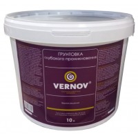Грунтовка VERNOV ВД-АК 0110 глуб.проникновения,10л (ВЕДРО)