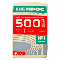Портландцемент М-500, 40кг, ЦемРос