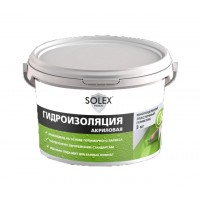 Гидроизоляция акриловая SOLEX, 3 кг
