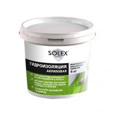 Гидроизоляция акрил. SOLEX 6 кг
