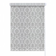 Ролета мини Дамаск 72,5*175 серебро ГП