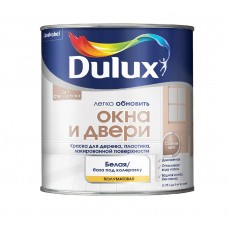 Краска Dulux окна и двери ВС 0,75л