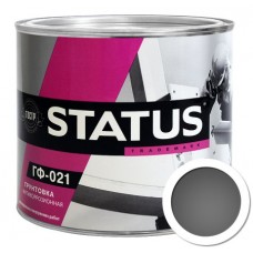 Грунт ГФ-021 STATUS серый, 20 кг