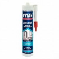 Герметик силиконовый санитарный Tytan Professional прозрачный, 280 мл