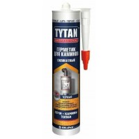 Герметик для каминов Tytan Professional черный, 310 мл