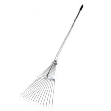 Грабли веерные раздвижные 15-зубые, оцинкованные