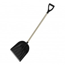 Лопата снеговая Купец с алюминиевой планкой, деревянным черенком и V-ручкой