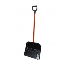 Лопата снеговая В приДАЧУ, поликарбонат, стальной черенок, 46х40 см