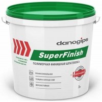 Шпаклевка Danogips SuperFinish Шитрок, 3 л/5 кг