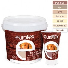 Шпатлевка для дерева EUROTEX белый, 0,225 кг