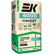 Клей для керамогранита ЕК 4000 TITAN, 25 кг