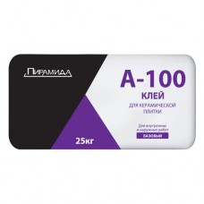 Клей для плитки Пирамида А-100, 25 кг