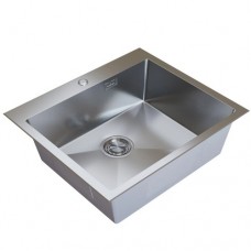 Мойка 60х50 (3,0) вып 3 1/2  MIXLINE PRO 22см с сиф. сатин, прав.