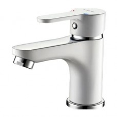 Смеситель для умывальника Ledeme  L1003W белый