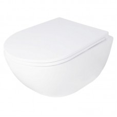 Унитаз подвесной Azario RUMBA (Торнадо) сиденье микролифт