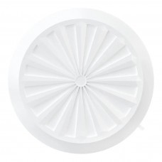 Решетка регулируемая универсальная D180 с фланцем D90-160