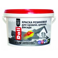 Краска DALI резиновая 3,0л коричнев.