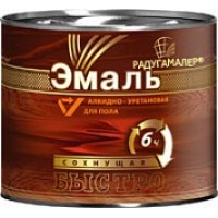 Эмаль РАДУГА быстросохнущая желто-кор. 6,0кг